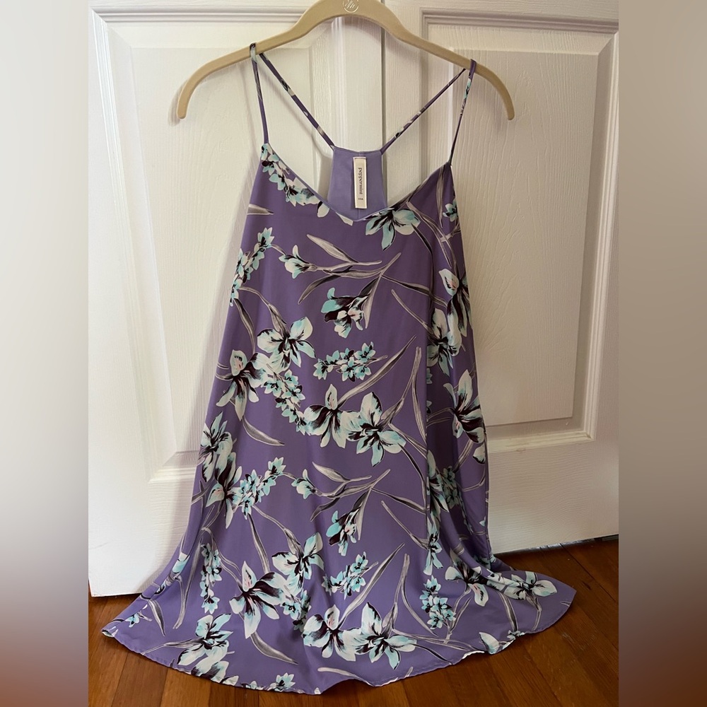 Peppermint Lavender Floral Dress